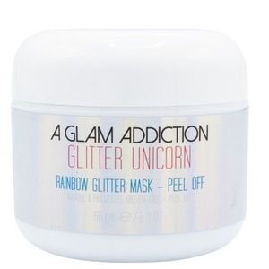 Glam Addiction Unicorn Rainbow Glitter Peel Mask